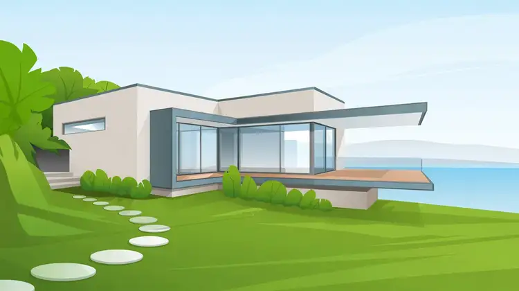 L-Shaped Home Design