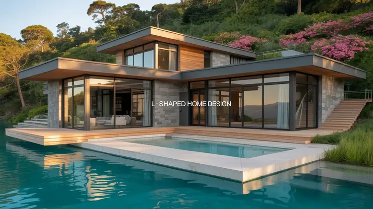 L-Shaped Home Design