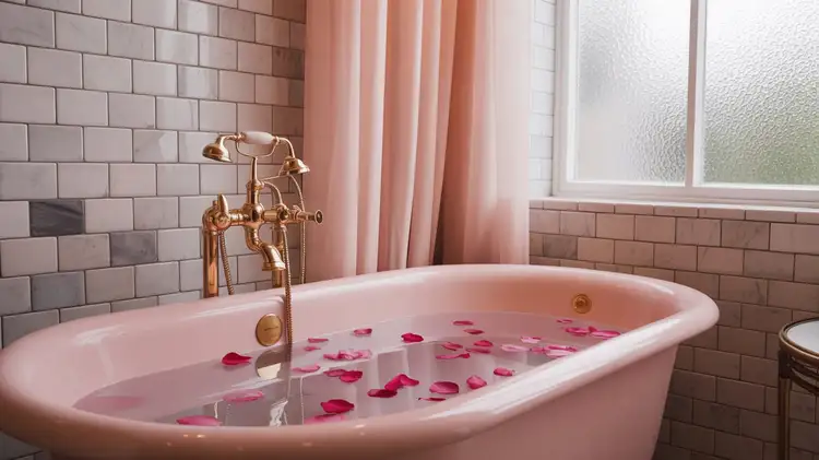 Pink Bathroom Designs