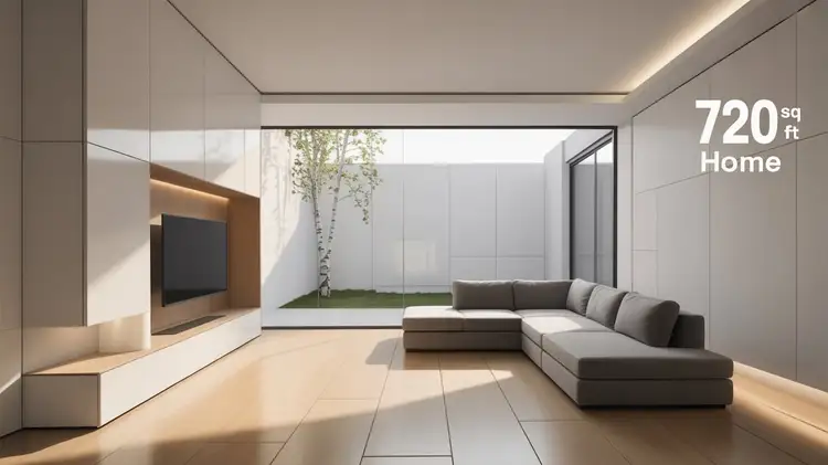 720 Sq Feet Home Design