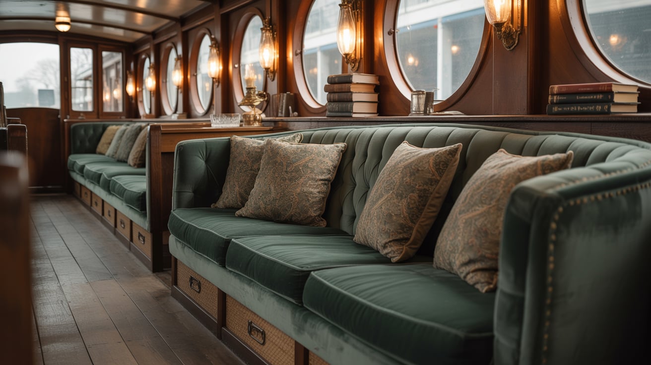Canal Boat Interior Design
