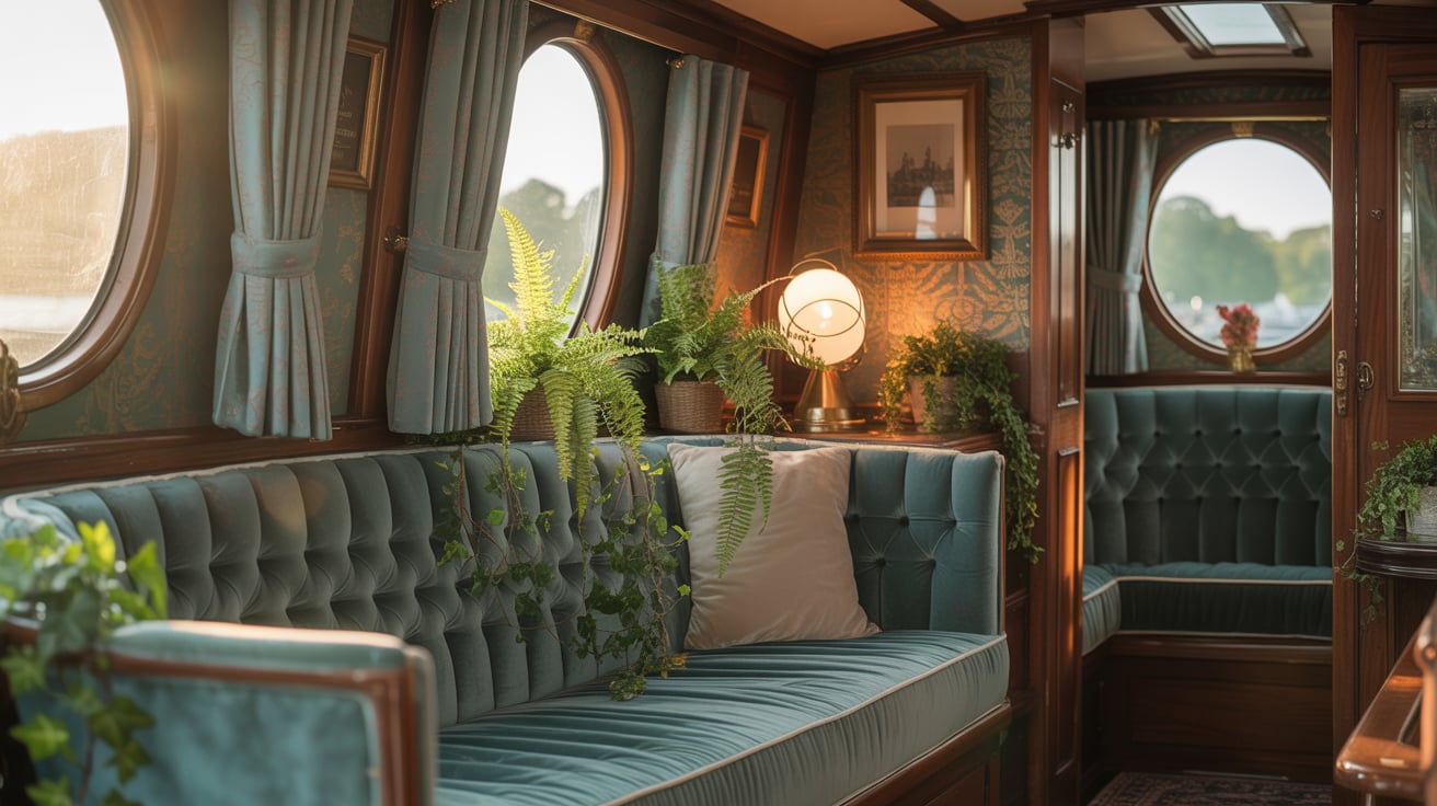 Canal Boat Interior Design