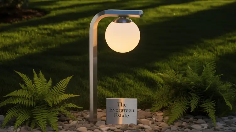 Garden Light Pole Design