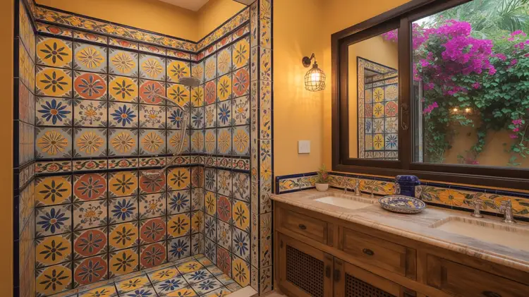 Mexican Bathroom Design