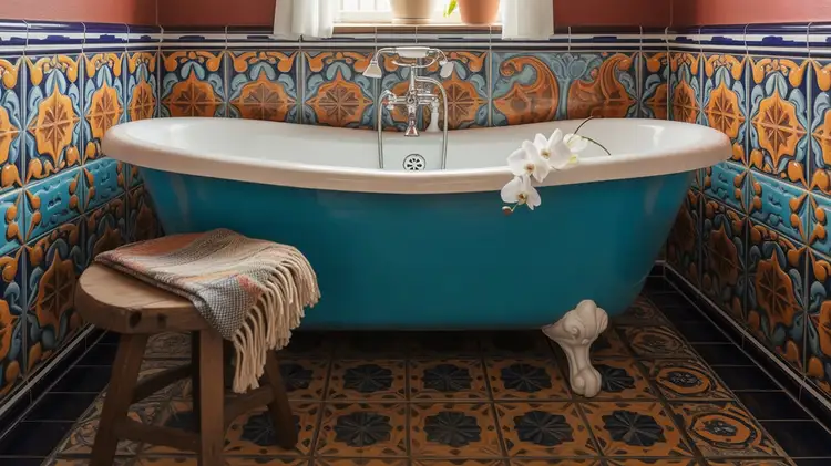 Mexican Bathroom Design
