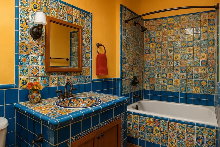 Mexican Bathroom Design