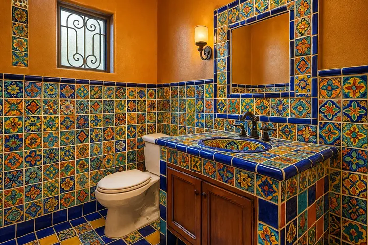 Mexican Bathroom Design