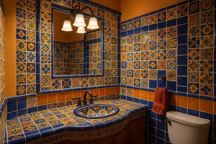 Mexican Bathroom Design